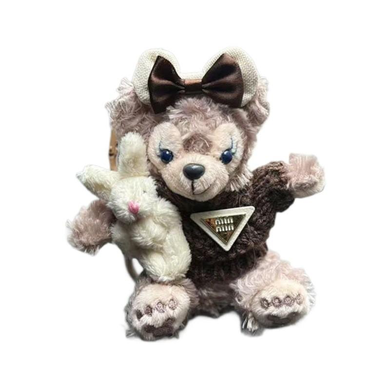 Plush Fox Delightful Toy Keychain Soft And Huggable Accessory For Use Everyday