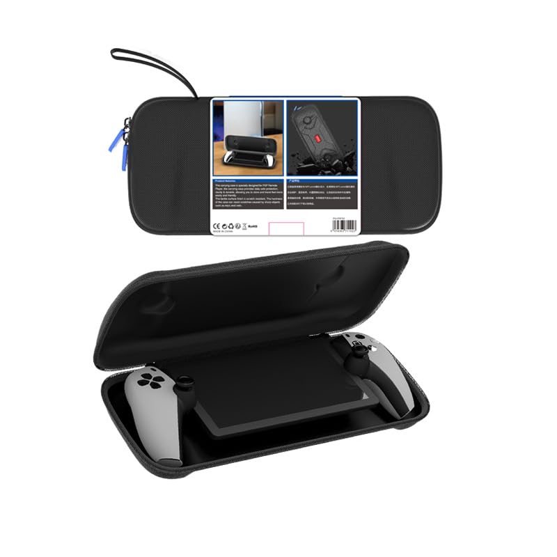 XBERSTAR Чехол для Sony PS5 PlayStation Portal, Чехол для хранения, Чехол для переноски для удаленного плеера PS5 Portal, Материал EVA, Ударопрочный, Ультратонкая сумка для хранения