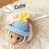 Cute Handmade Knitted Hat Pet Hat Tiny Hamster Parrot Chipmunk Guinea Pig Hat Small Animal Adjustable Hat Decoration Accessories