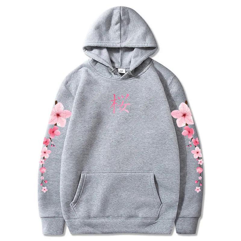 Japanese Blossom Sakura Graphic Hoodies Hoodies