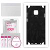 Apgo Protective Skin Sticker for the Back+sides Compatible with Xiaomi Redmi Note 9S, Full Wrap Film, Foil, Vinyl - Pattern Black Camo