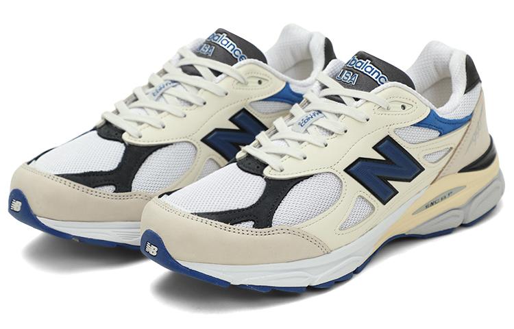 990v3 Тедди Сантис x 990v3 New Balance Сделано в США 'Белый Синий' M990WB3