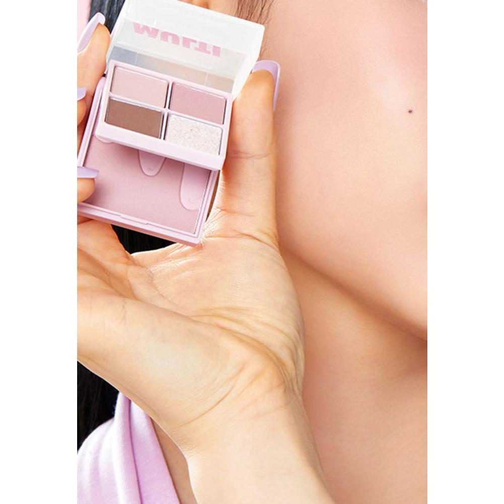 I'M MEME Multi-Cube Палетка для макияжа в холодных тонах Молочная пена Тон-в-тон, 06 Ледяной Таро, 1 штука