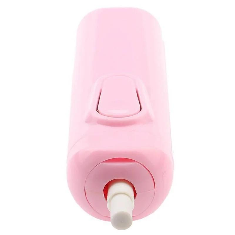 Random Color Automatic Battery Operated Eraser Electric Eraser School Supplies Leather Stationery Child Day Gift for Students