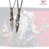 Stylish Valoran Jette Necklace With Geometric Alloy Pendant