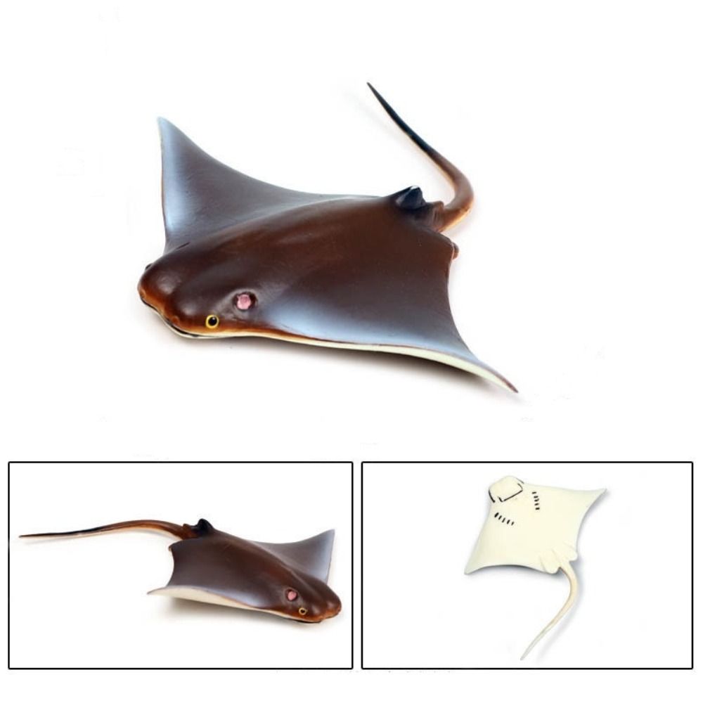 Fish Model Manta Ray Model Simulation Sea Life Action Figurines Ocean Animal Figures  Kids Toy