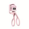 USB Rechargable Electric Eyelashes with LED Power Display Screen Silicone Pad Changes Color with Temperature Rise Quickly Heats Up for 30 Seconds