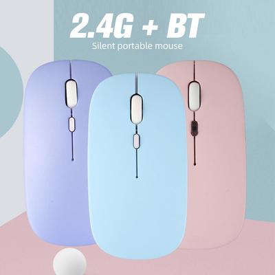 Беспроводная Bluetooth-мышь с двумя режимами для компьютеров и ноутбуков