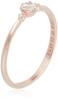 Кольцо Vendome из серебра 925 пробы с бриллиантами и фианитами, розовое золотое покрытие 11 GS9R801311DI [Официальный] [VIH Aoyama] 0,01 карата Нет.