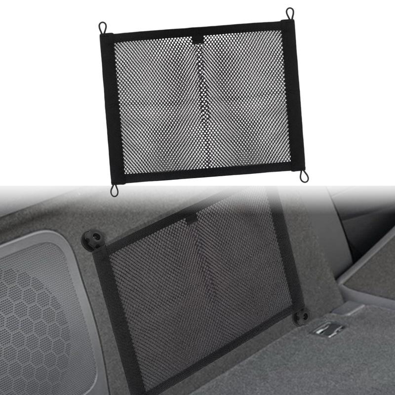 Car Front Seat Storage Net Universal For most Cars SUVs Trucks Car Cargo Net Elastic Mesh Luggage Cargo Storage