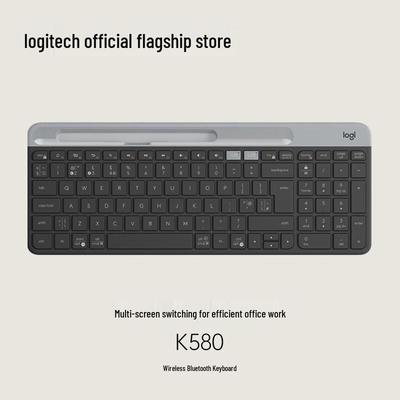 Беспроводная клавиатура Logitech K580 Slim для работы с несколькими устройствами