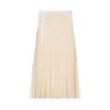 Spring New Women's Clothing French Style Design Multi-Color Silk Satin Texture Midi Skirt Pleated Skirt 3067401