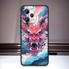Чехол для телефона с дизайном дракона в стиле аниме для Xiaomi Redmi Note 15 14 13 12 12S 11E 11 11S Pro Plus 4G 5G, черный, мягкий ТПУ