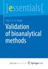 Книга Validation of Bioanalytical Methods