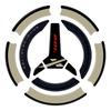 Motorcycle Accessories 3D Gel Epoxy Resin Sticker Kit Tank Pad for Benelli TRK 702X TRK702X 2023-2025