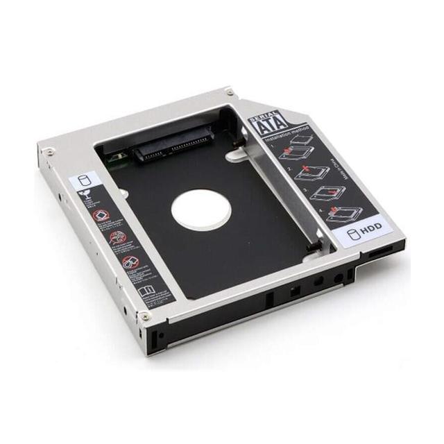 Корзина для HDD 9,5 мм 12,7 мм для ноутбука, вторая корзина для HDD