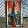 Плоская 2D металлическая табличка AK47 Ретро Военное Настенное Искусство 8x12 дюймов
