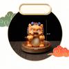 Year Of The Dragon Zodiac Mascot Ornaments Chinese Dragon Figurine Home Decor Mini Dragon Statue Resin Chinese Dragon Crafts