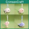 Marine Creature Plush Toy Pendant With Soft Material For Backpack And Gift