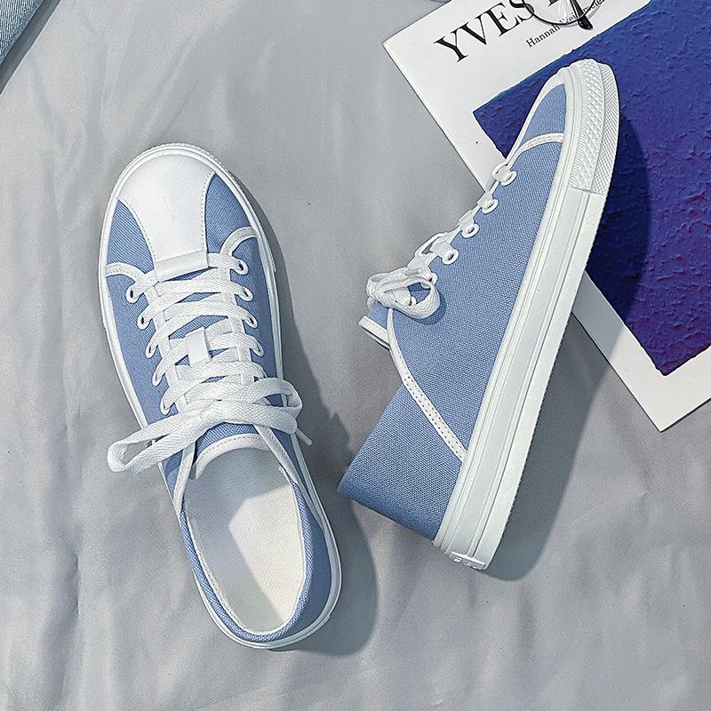 2024 Новые мужские туфли из парусины, повседневная обувь, модные цвета, плоская обувь для скейтбординга, молодежные крутые лоферы