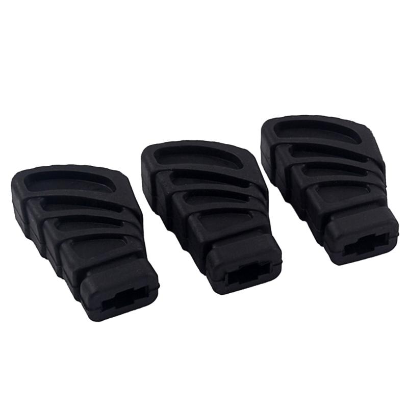 3Pcs/set Component Drum Kits Stand Mat Replacements Tripod Snare Stand Rubber Creative Chair Foot Drum Stool Leg Pads