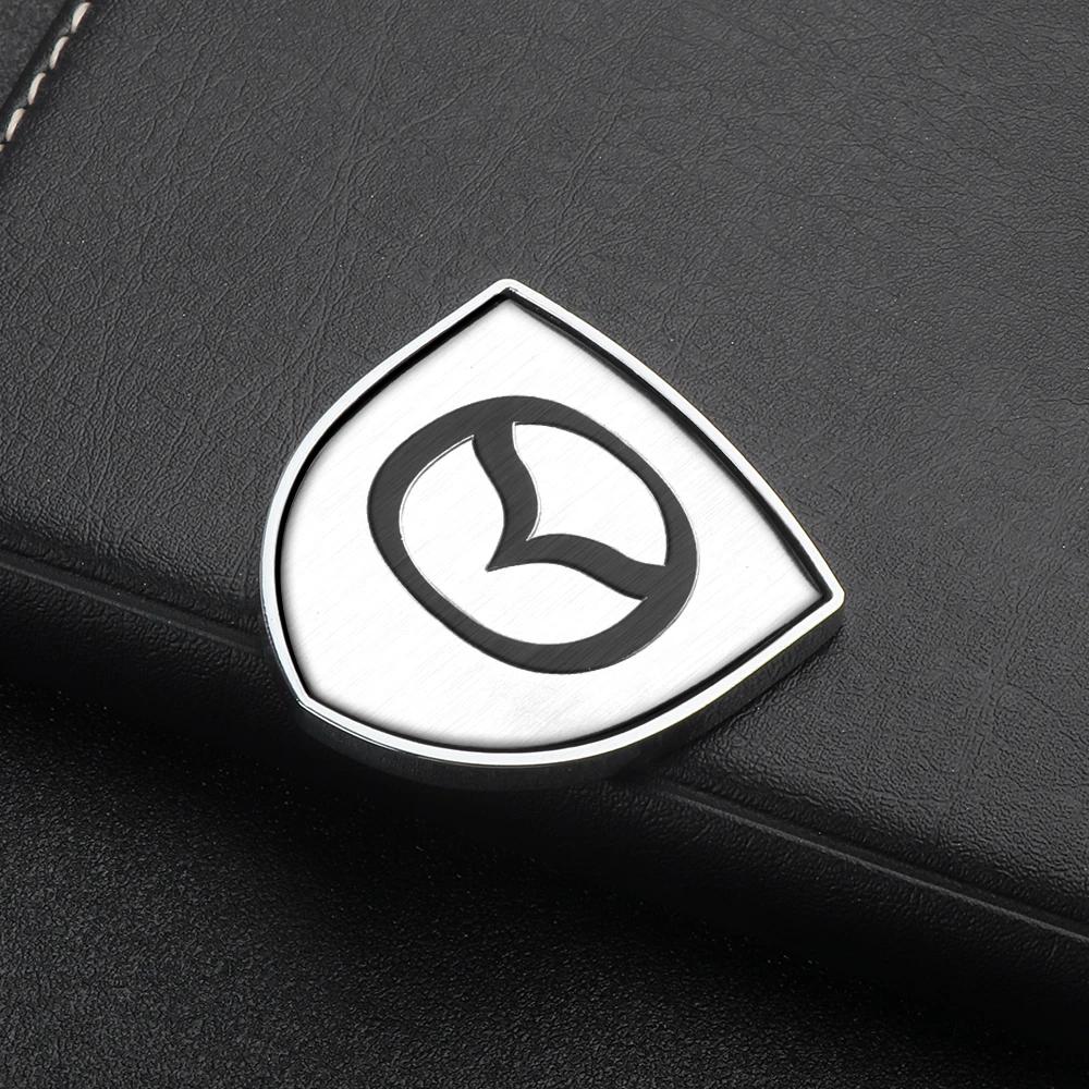 2025 Горячий 3D Металлический Значок Крылья Наклейка Деколь на Боковую Маркерную Ленту Окно Багажник Автомобиля Для Mazda 3 5 2 Axela CX-5 CX-3 CX-9 Atenza Demio RX7 M