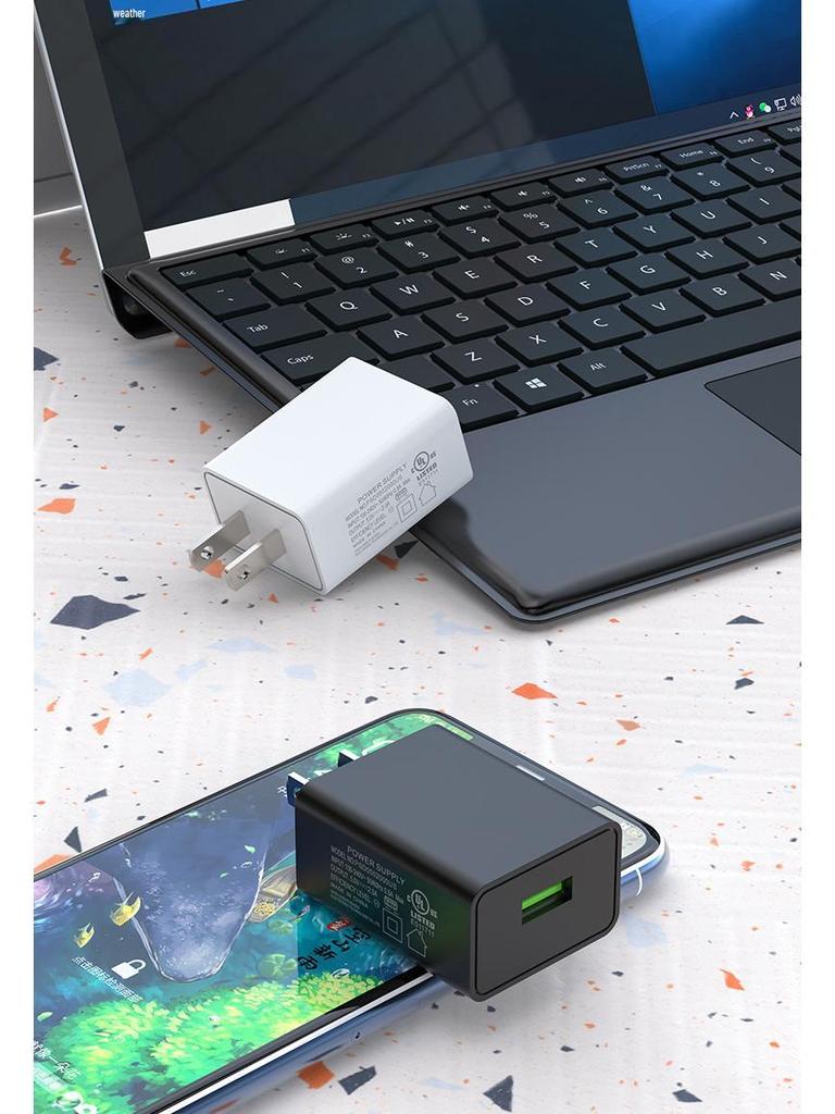 USB-зарядное устройство для мобильных телефонов 5 В 2 А с сертификацией UL, EU и PSE
