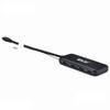 Club 3D USB-USB разветвитель с 1 портом данных 10 Гбит/с и 4 портами Type-C с Power Delivery 100 Вт, скорость Type-C 4, PD3.0, (CSV-1548)