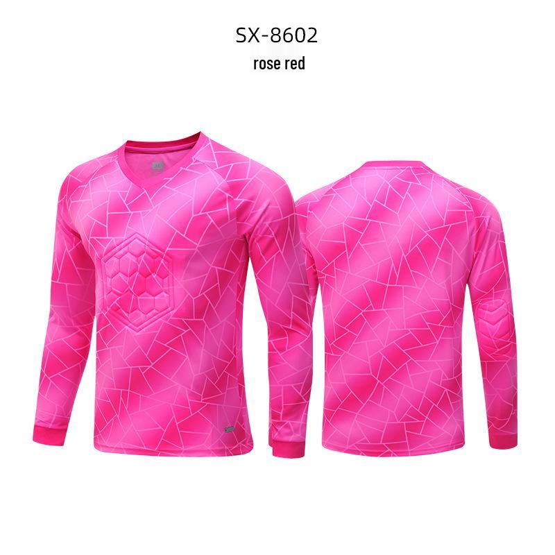 Мужская вратарская тренировочная и игровая футбольная форма с длинным рукавом