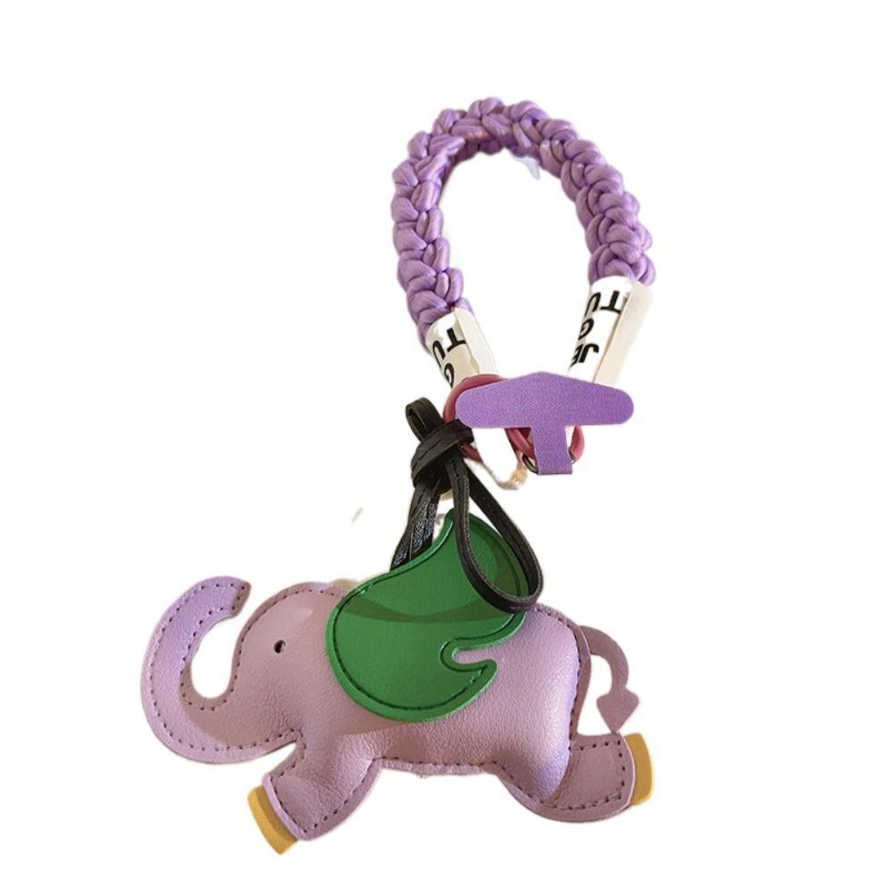 Подвеска Животное Брелок Слон Летающие Крылья Держатель для Ключей Брелок Аксессуары Автомобильные Аксессуары