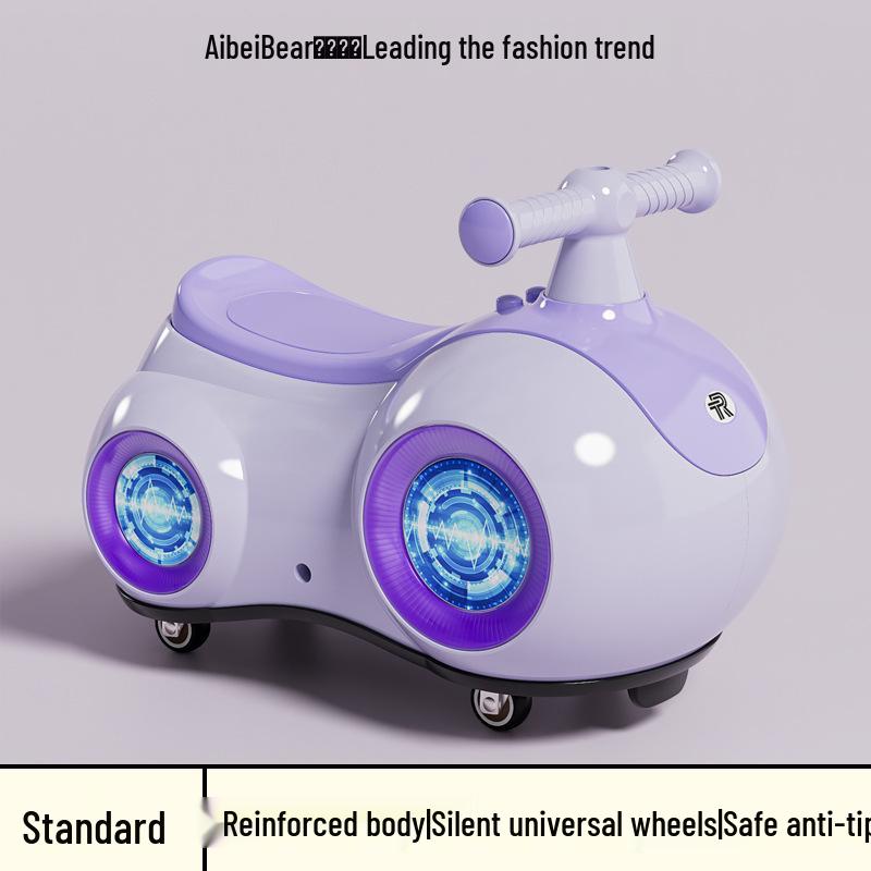 Одобренные знаменитостями детские ходунки и беговел: Бесшумная, противоударная машина-твист для детей в возрасте 1-3 лет