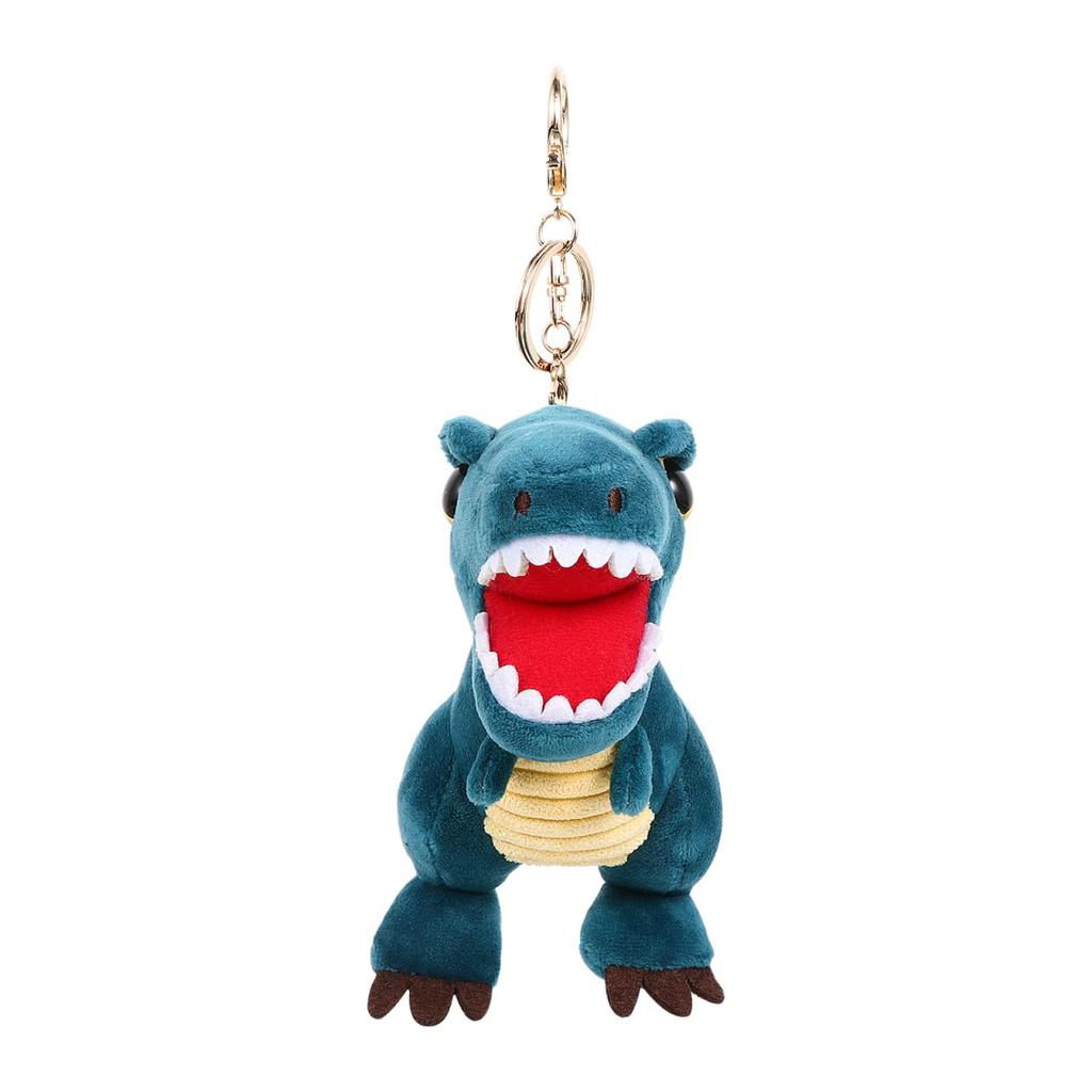FOMIYES [ ] 1 шт. Брелок Плюшевая игрушка Динозавр Маленький плюшевый брелок Украшение Декоративное украшение Супер мягкая игрушка из короткого плюша