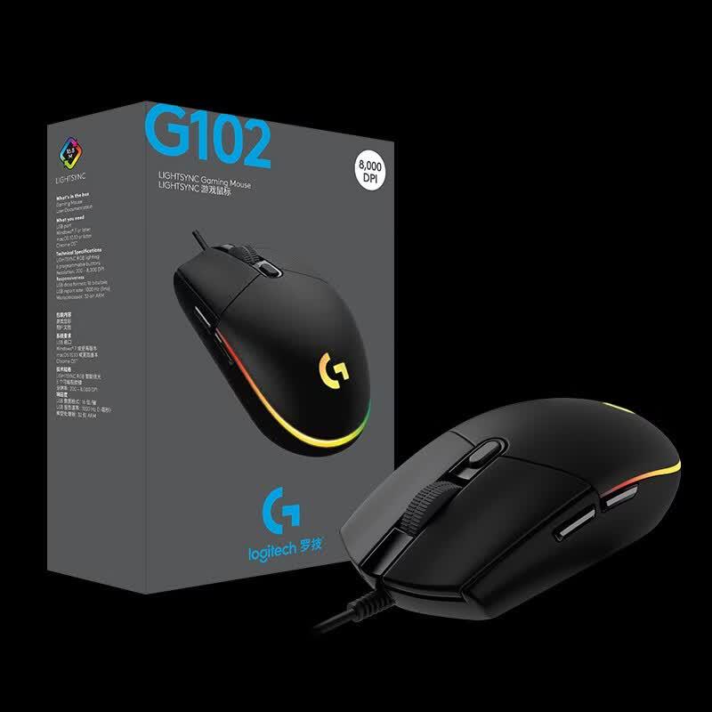Logitech Игровая мышь G102 LIGHTSYNC