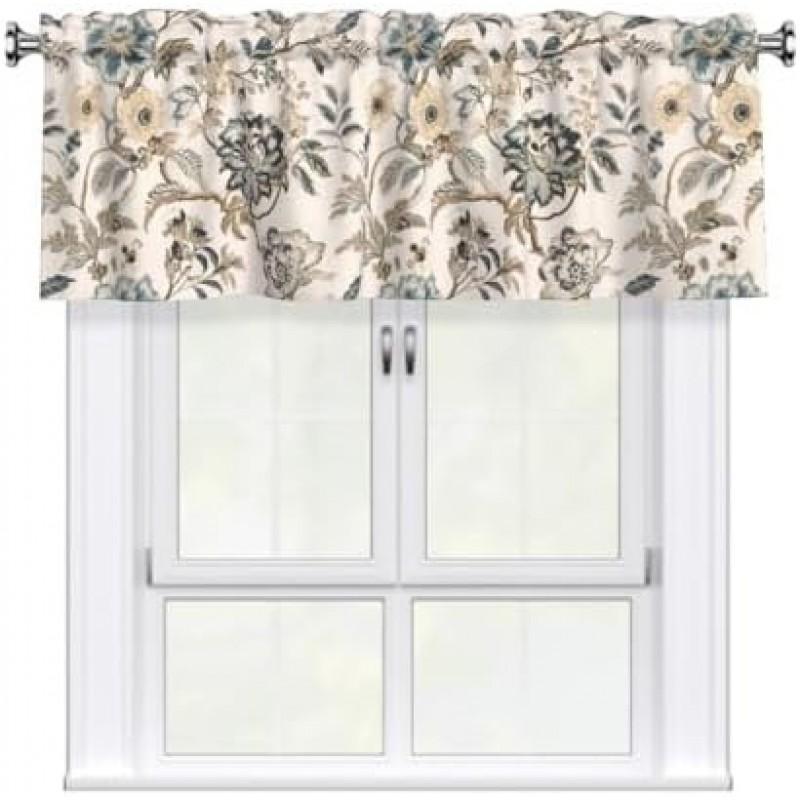 Farmhouse Kitchen Curtains Short Red Buffalo Plaid Window Drapes Dining Room