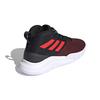 Adidas Own The Game Черные ярко-красные мужские кроссовки Core-Black Cloud-White FY6008