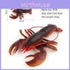 Pvc Childrens Marine Animal Model With Realistic Lobster Design For Educational Decor