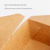 Commercial 1400ml Kraft Paper Takeaway Food Containers