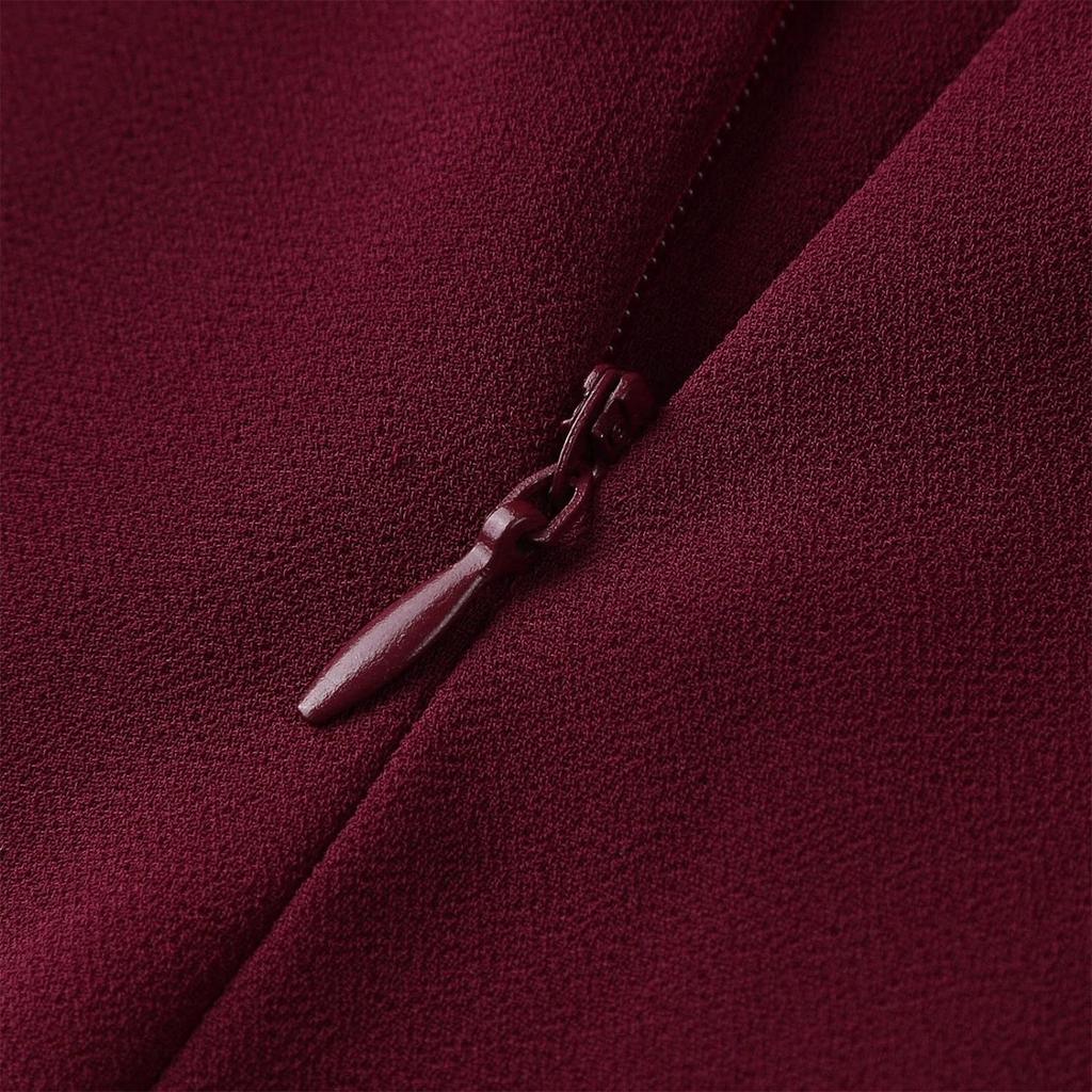 Женское сплошное цветное сексуальное платье трапециевидной формы без рукавов с круглым вырезом и висячим вырезом