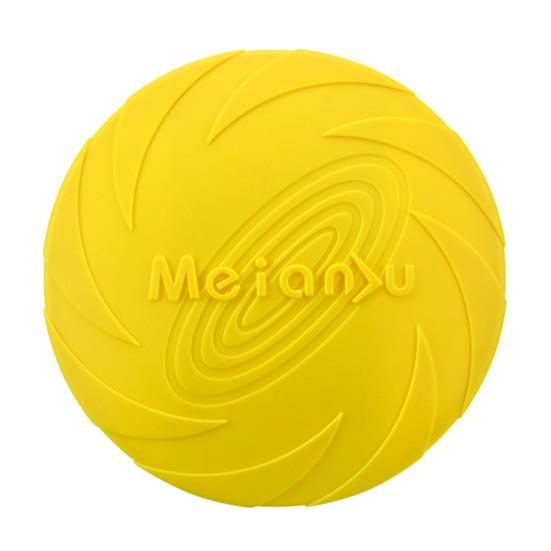 Yousheng Dog Flying Disc Tear Resistant Good Toughness Interactive Exquisite Delicate Sports Tool TPR Funny Flying Saucer Dog Toy for Puppy
