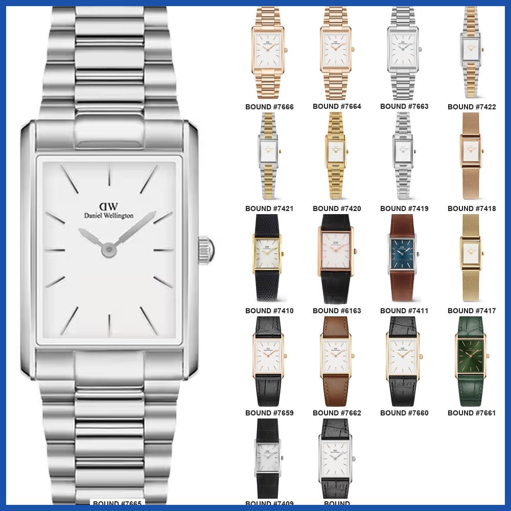 Daniel Wellington BOUND Series Unisex Wrist Watch DW00100697 DW00100693 DW00100696 DW00100740 DW00100694 DW00100898 DW00100929 DW00100899 DW00100698