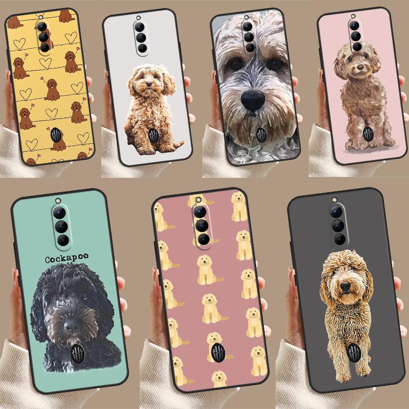 Brown Cockapoo Case For ZTE Nubia Red Magic 9 Pro Plus 8 8S Pro Plus RedMagic 6 7 6S 7S Pro 6R 5S 5G Cover