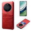 Smartphone Cover For Huawei Mate 60 Pro Dual Card Slots PU Leather PC Phone Case Shell