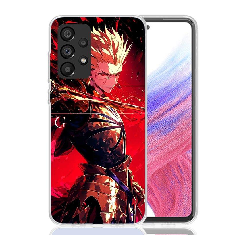 Чехол для телефона Gilgamesh из Fate Zero Stay Night для Samsung Galaxy A17 A16 A14 A15 A13 A57 A56 A54 A55 A53 A37 A36 A34 A35 A33 A26 A24