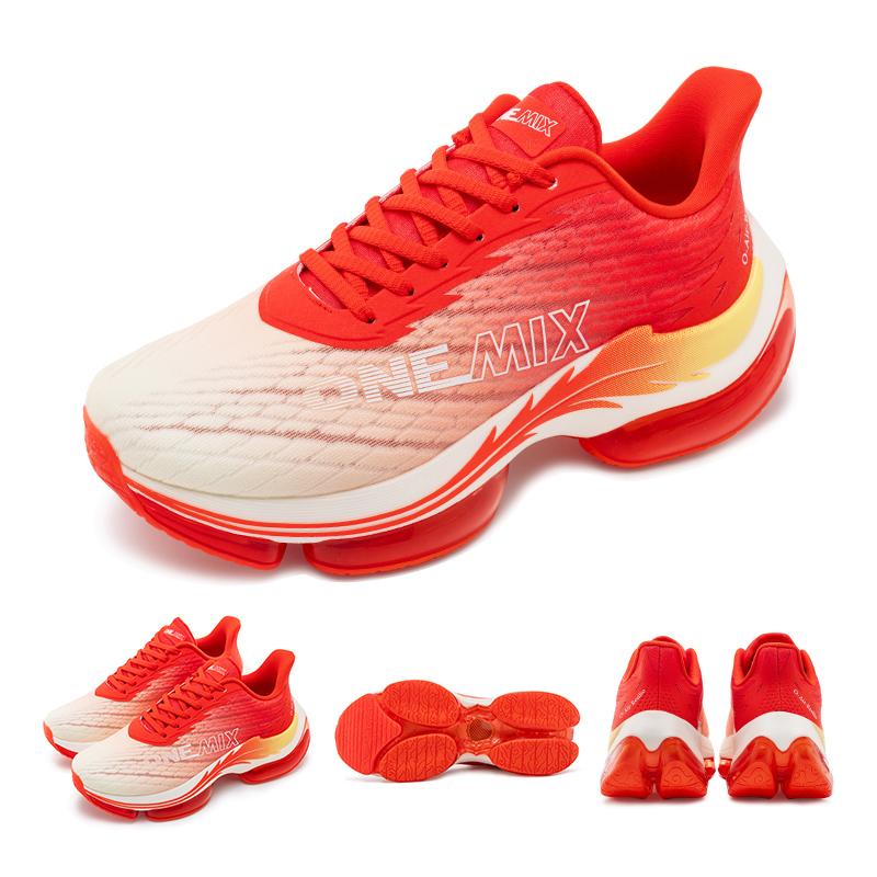 onemix Модные мужские кроссовки на воздушной подушке, спортивные кроссовки для пар, спортивные кроссовки для бега, уличные женские прогулочные кроссовки