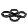 4Pcs Oil Seal Front Fork Damper Absorber Rubber Dust Cover Fit for CBR250 CBR 19 NC 22 VT250 GZ150‑A CQR 250