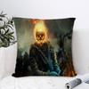 Ghost Rider Personalized Picture Text Home Decorative Pillows Household Gifts 45x45cm