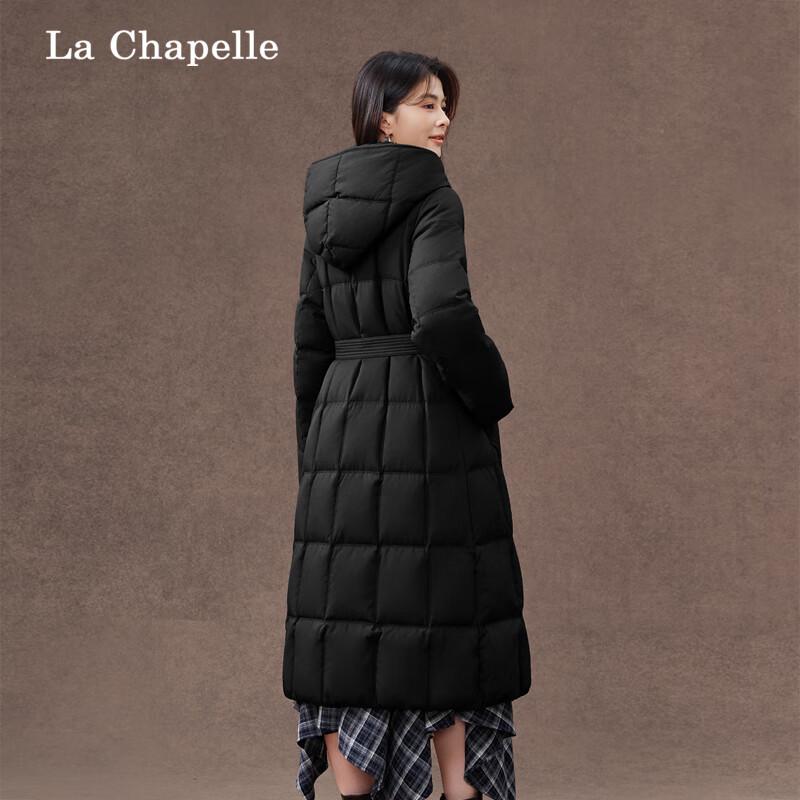 Женский длинный пуховик La Chapelle с капюшоном