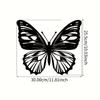 Элегантная большая металлическая бабочка настенное искусство наружный декор для садов и веранд, стильные идеи настенного искусства для улучшения вашего сада