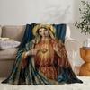 GUOYU Blanket Mary Throw Soft Flannel Throw Summer Blanket Lightweight Cozy Nap Blanket for Sofa Bed Travel