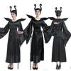 Mistress Maleficent Costume Women Halloween Cosplay Fancy Dress Outfit Fantasy Theme Stage Performance